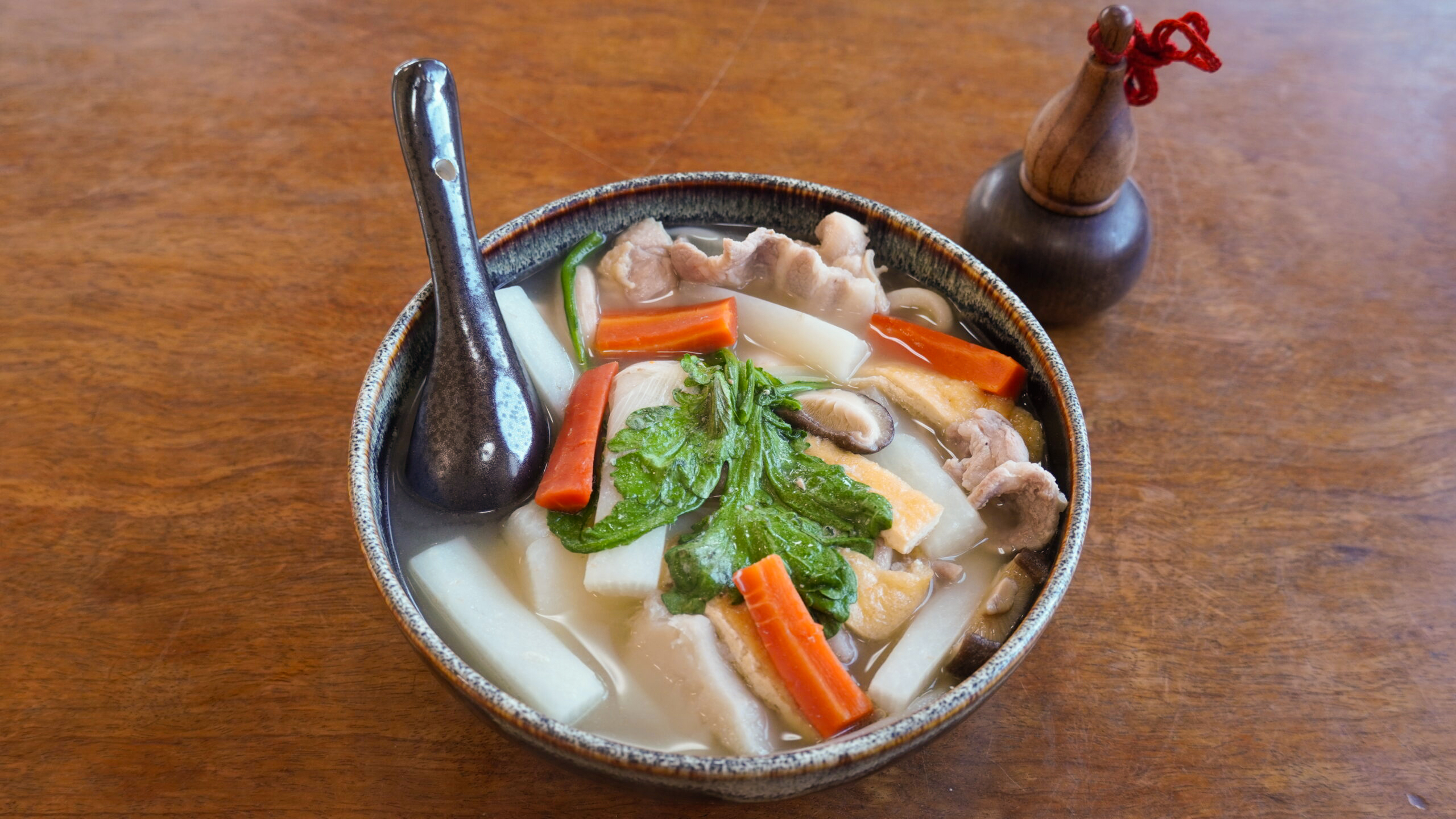 Limited-time seasonal “Shippoku Udon”