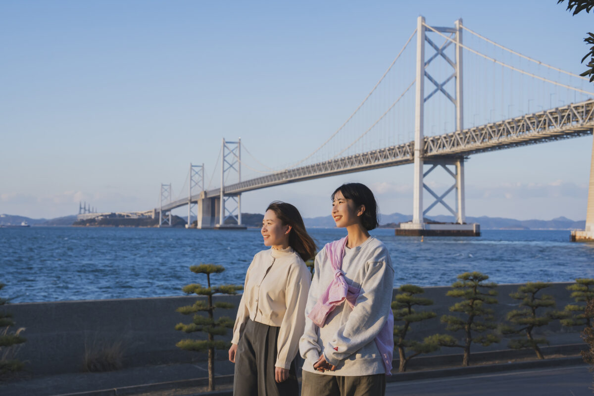 ゆったりおでかけ。<br>瀬戸大橋記念公園エリアで心がほぐれる日帰り旅